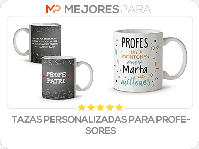 tazas personalizadas para profesores