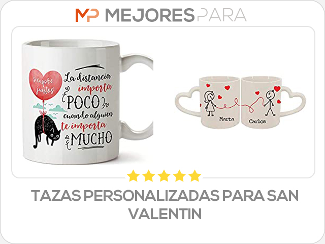 tazas personalizadas para san valentin