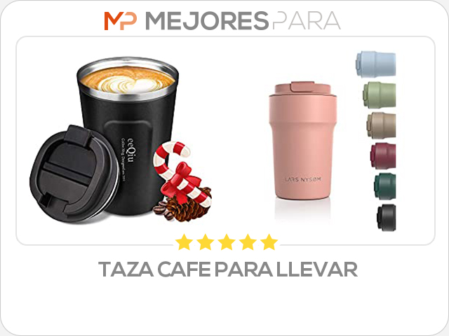 taza cafe para llevar