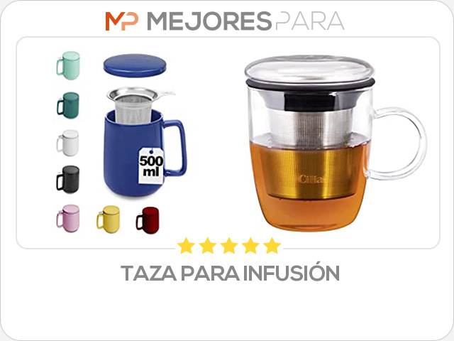 taza para infusión