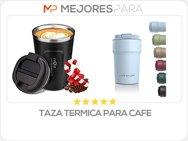 taza termica para cafe