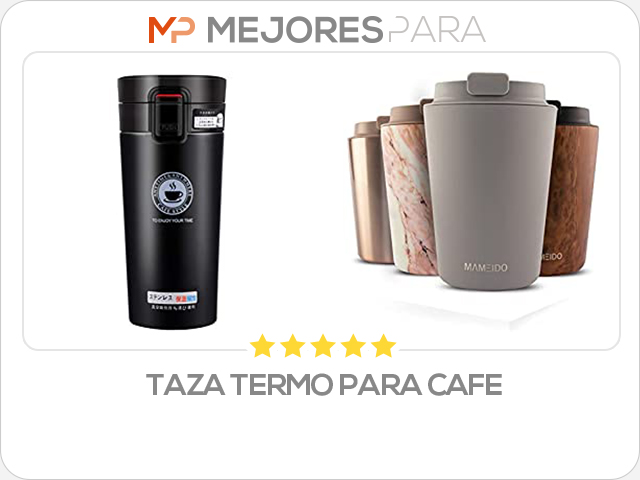 taza termo para cafe