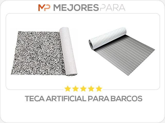 teca artificial para barcos