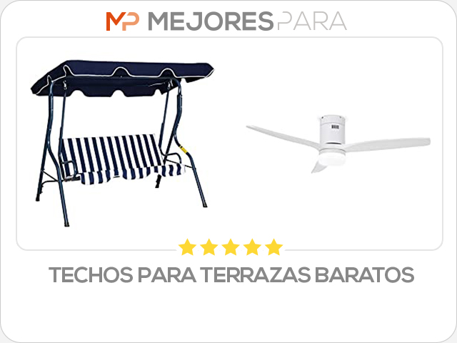 techos para terrazas baratos