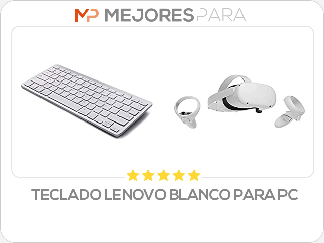 teclado lenovo blanco para pc