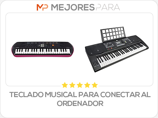 teclado musical para conectar al ordenador