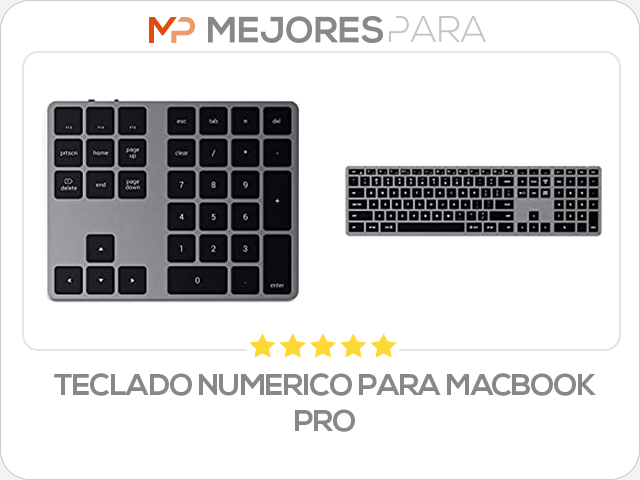 teclado numerico para macbook pro