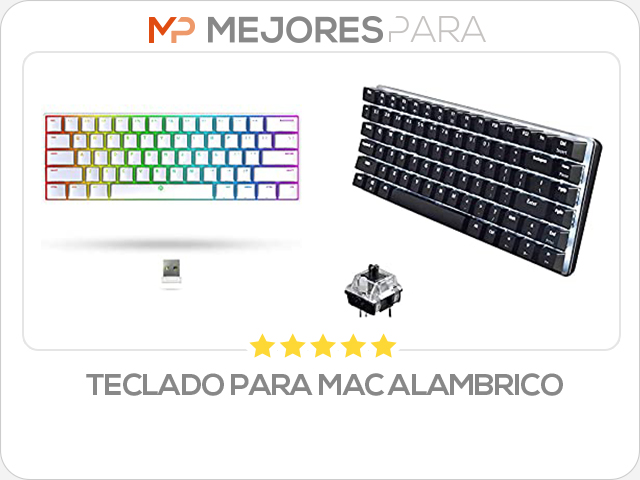 teclado para mac alambrico