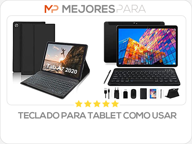 teclado para tablet como usar