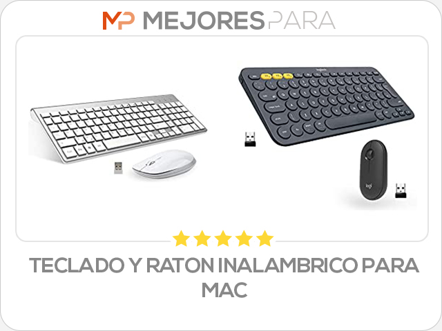 teclado y raton inalambrico para mac