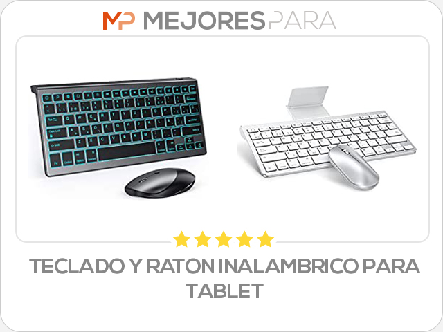 teclado y raton inalambrico para tablet