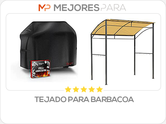 tejado para barbacoa