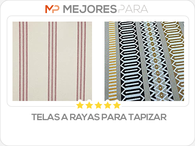 telas a rayas para tapizar