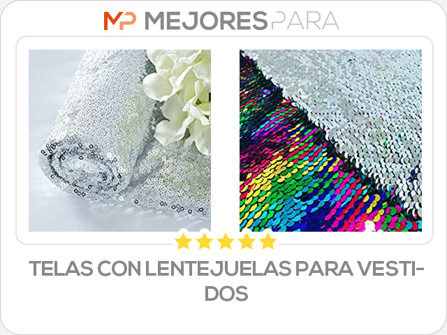 telas con lentejuelas para vestidos