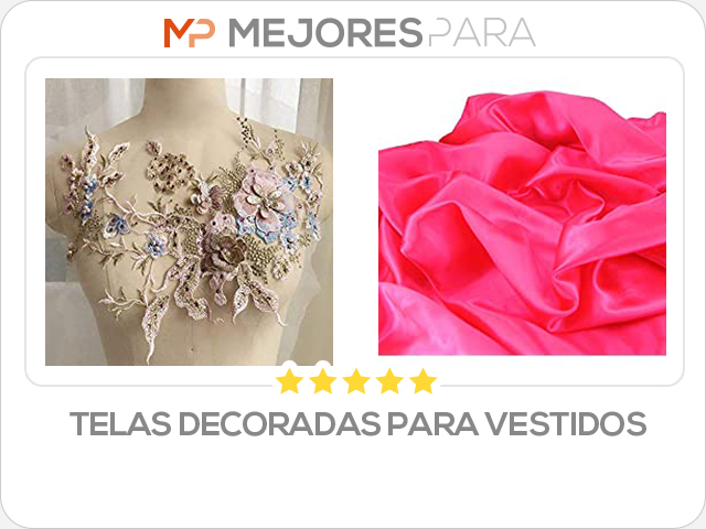 telas decoradas para vestidos