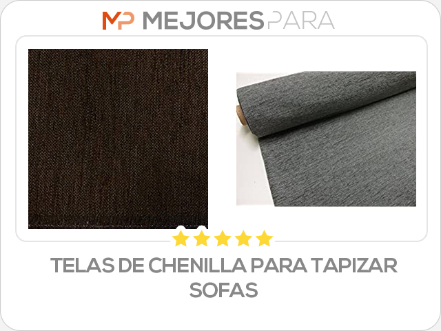 telas de chenilla para tapizar sofas