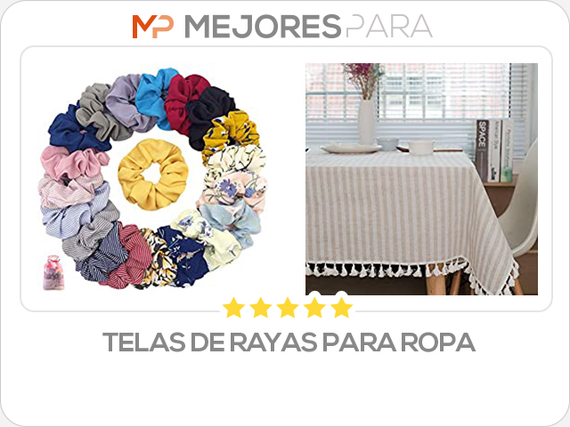 telas de rayas para ropa