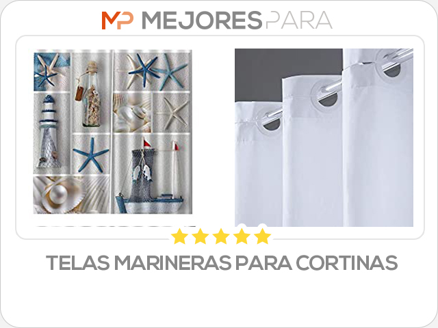 telas marineras para cortinas