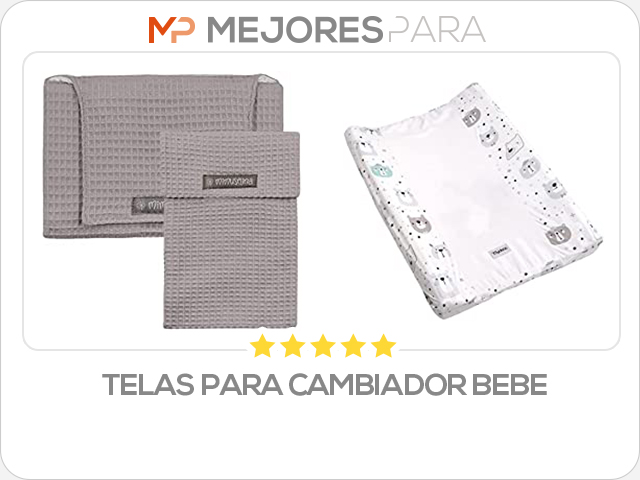 telas para cambiador bebe