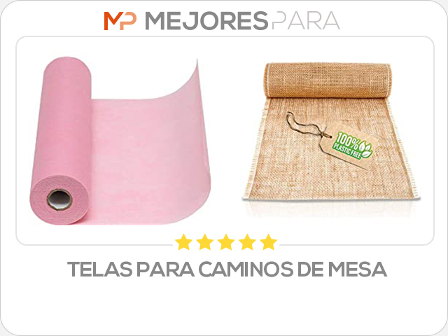 telas para caminos de mesa