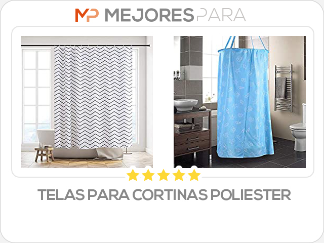 telas para cortinas poliester