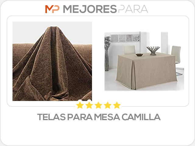 telas para mesa camilla