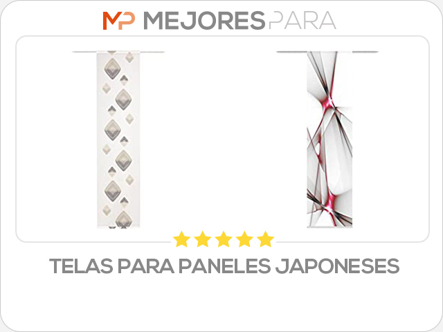 telas para paneles japoneses