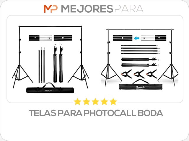 telas para photocall boda