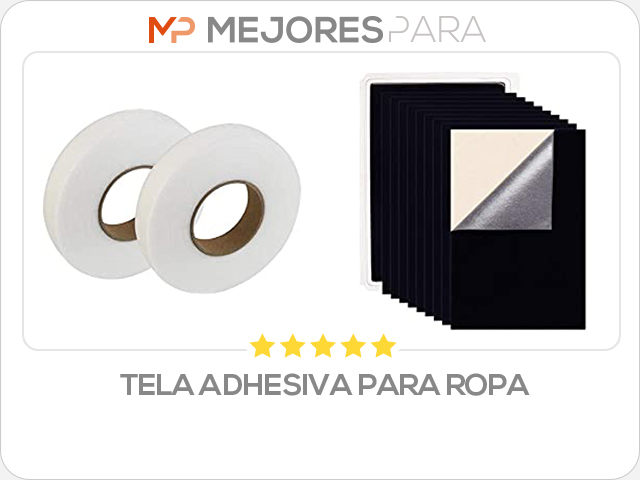 tela adhesiva para ropa