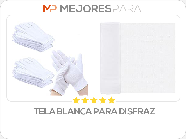 tela blanca para disfraz