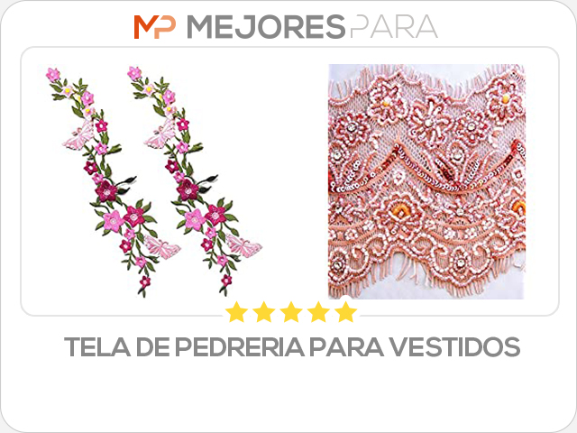 tela de pedreria para vestidos