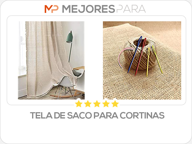 tela de saco para cortinas