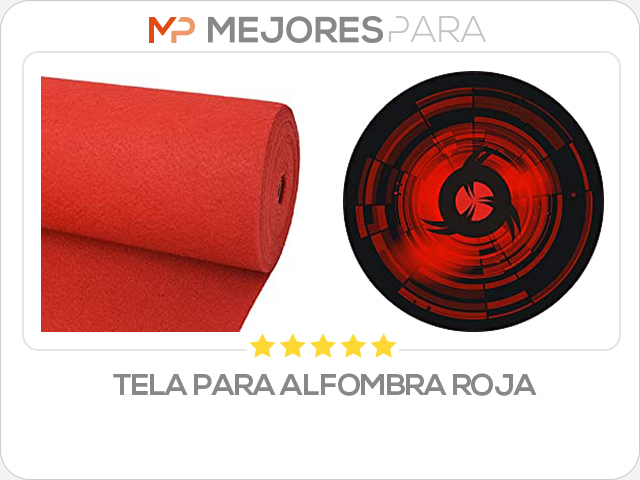 tela para alfombra roja