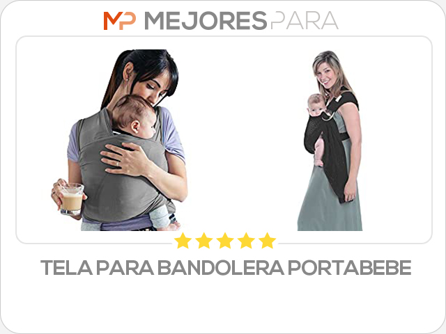 tela para bandolera portabebe