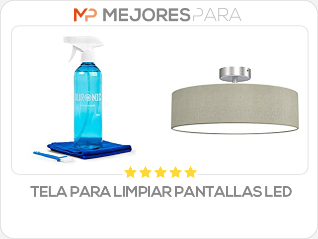 tela para limpiar pantallas led