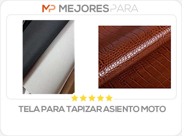 tela para tapizar asiento moto