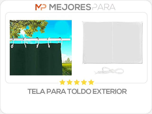 tela para toldo exterior