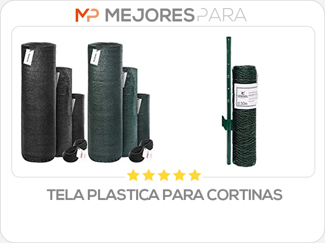 tela plastica para cortinas