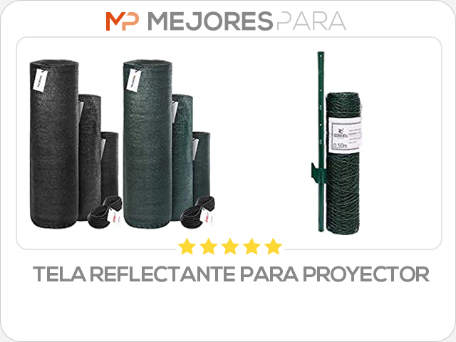 tela reflectante para proyector