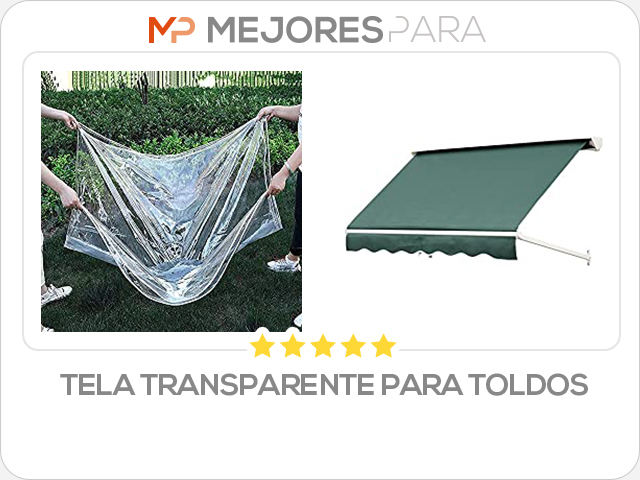 tela transparente para toldos