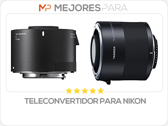 teleconvertidor para nikon