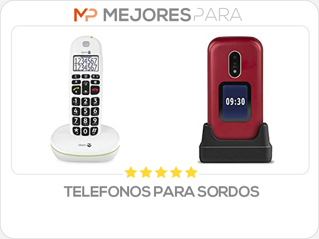 telefonos para sordos