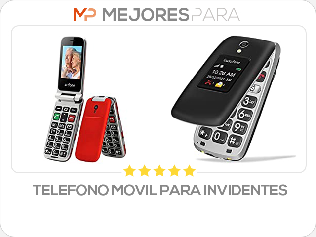 telefono movil para invidentes