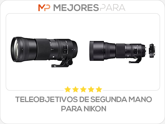 teleobjetivos de segunda mano para nikon