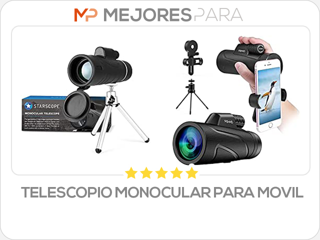 telescopio monocular para movil