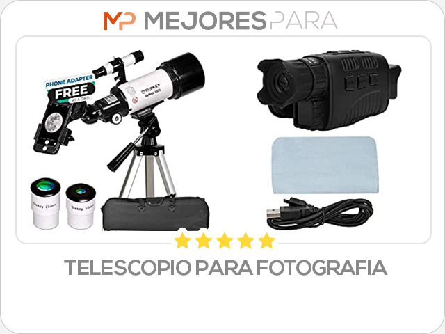 telescopio para fotografia