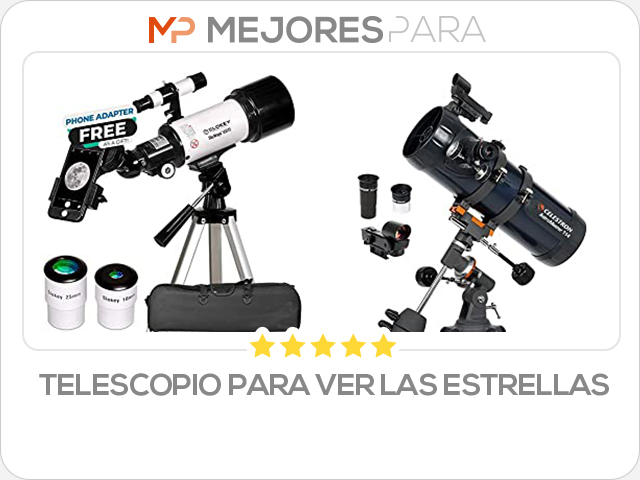 telescopio para ver las estrellas