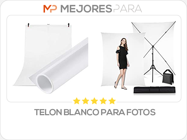 telon blanco para fotos