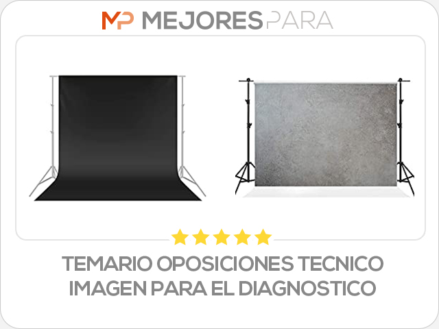 temario oposiciones tecnico imagen para el diagnostico