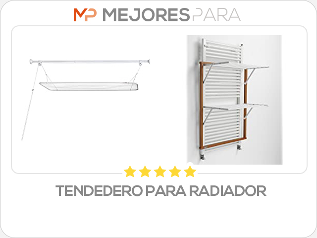 tendedero para radiador